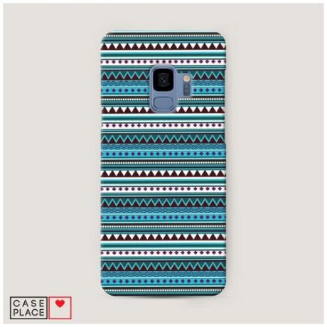 Чехол Пластиковый Samsung Galaxy S9 Узоры ацтеков 13