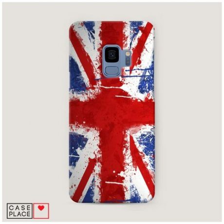 Чехол Пластиковый Samsung Galaxy S9 Флаг Великобритании 2