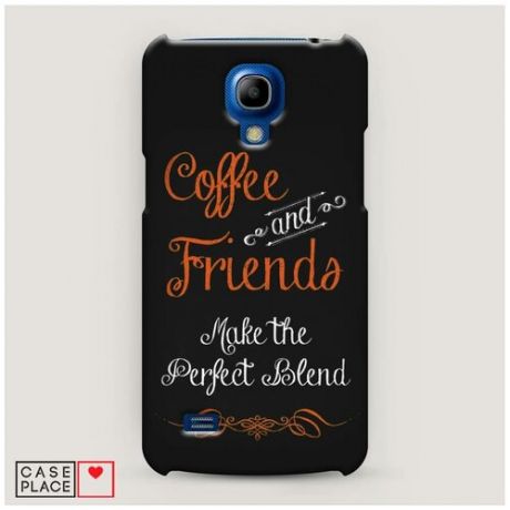 Чехол Пластиковый Samsung Galaxy S4 mini Coffee and friends