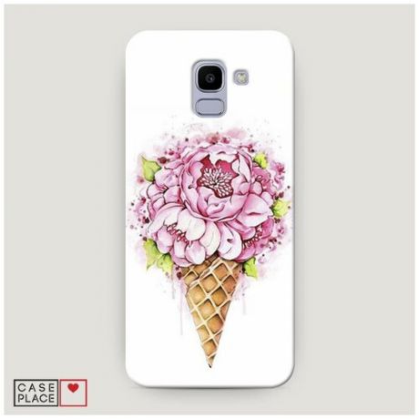 Чехол Пластиковый Samsung Galaxy J6 2018 Мороженое 9