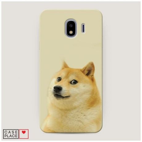 Чехол Пластиковый Samsung Galaxy J4 Собака подозревака