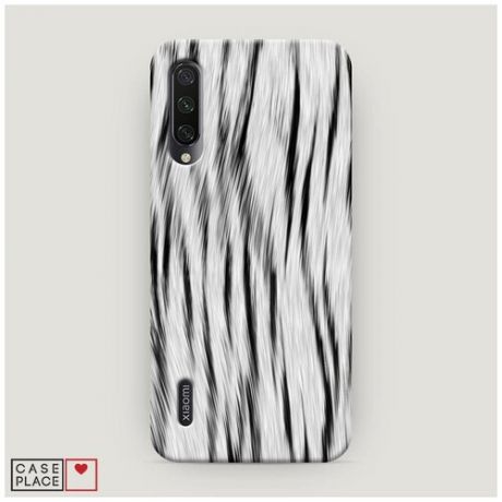 Чехол Пластиковый Xiaomi Mi CC9E Мех снежного тигра