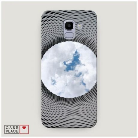 Чехол Пластиковый Samsung Galaxy J6 2018 Геометрия 25