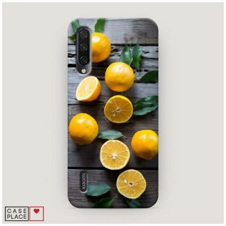 Чехол Пластиковый Xiaomi Mi CC9E Лимоны на столе