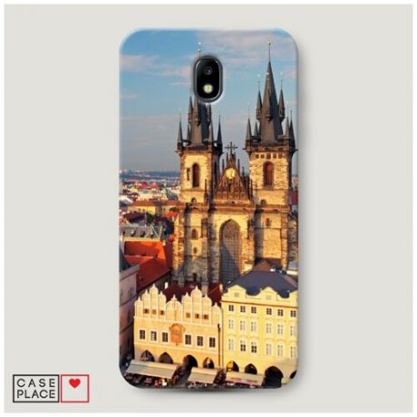 Чехол Пластиковый Samsung Galaxy J5 2017 Прага готический собор
