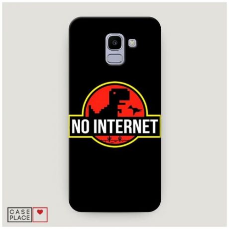Чехол Пластиковый Samsung Galaxy J6 2018 No internet