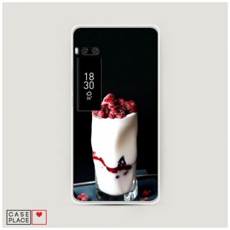 Силиконовый чехол "Молочный коктейль" на Meizu Pro 7 / Мейзу Про 7