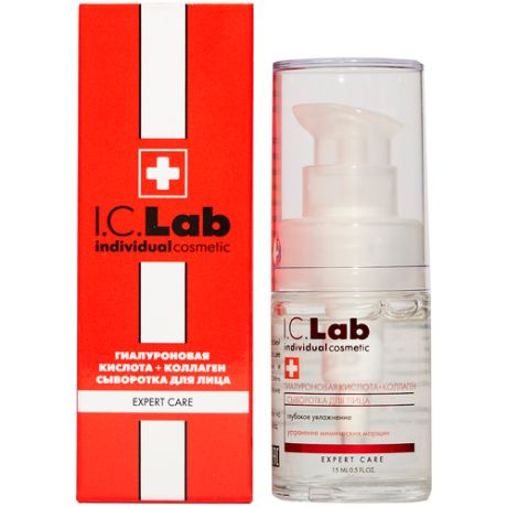 Сыворотка для лица гиалуроновая кислота + коллаген I.C.Lab Individual cosmetic 15 мл