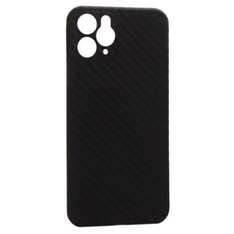 Чехол для Iphone 11 Pro (5.8") карбоновая K- Doo Air Carbon 0.45мм Черная