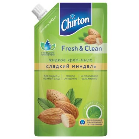 Chirton Крем-мыло жидкое Сладкий миндаль, 500 мл