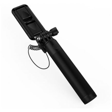 Монопод для селфи Devia 360 Degree Selfie Stick Wire Lightning черный