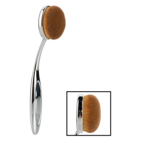 Кисть-щетка макияжная Universal Brush № 2 (08 Серебряная ручка)