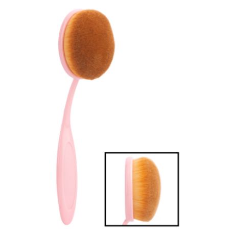 Кисть-щетка макияжная Universal Brush № 1 (09 Пастельно-розовая ручка)