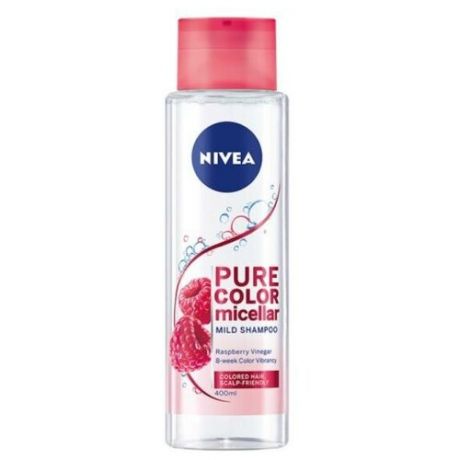 Шампунь для окрашенных волос Nivea "Pure Color", мицеллярный, 400 мл