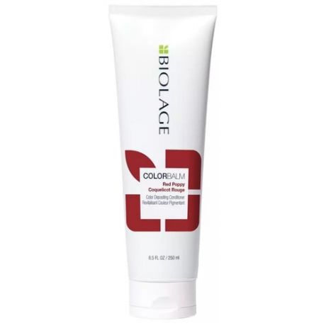 Biolage кондиционер для волос ColorBalm Red Poppy Красный Мак, 250 мл