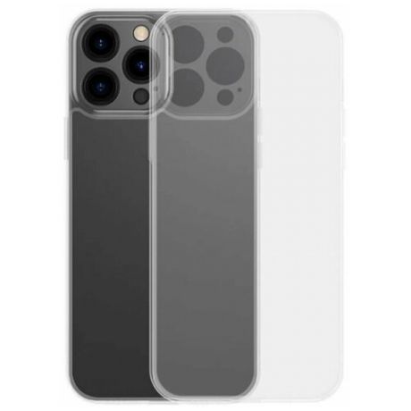Комплект: Противоударный чехол + защитное стекло для Apple iPhone 13 Pro Max / Айфон 13 Про Макс / Накладка / бампер с защитой камеры
