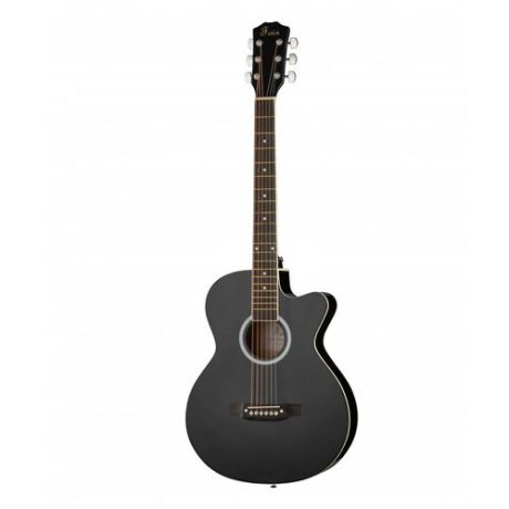 Акустическая гитара черная, Foix FFG-2039C