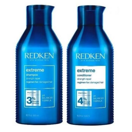Redken Extreme профессиональное решение для фанатов прочности (Shampoo Extreme 500 мл + Conditioner Extreme 500мл