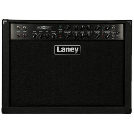 Laney IRT60-212 гитарный ламповый комбоусилитель для электрогитары (комбик) сер. IRONHEART 60 ватт 2х12"динамика, пружинный ревербератор,2x6L6, Boost, Clean, Rhythm &Lead, Reverb,4хкноп. футсвич