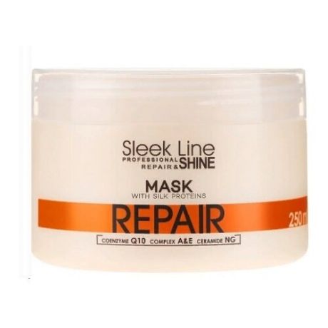 Stapiz Sleek Line восстанавливающая маса для волос, 250 гр