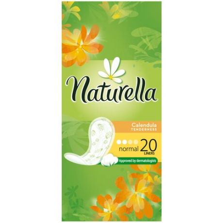 Naturella прокладки ежедневные Calendula Tenderness Normal daily, 2 капли, 20 шт.