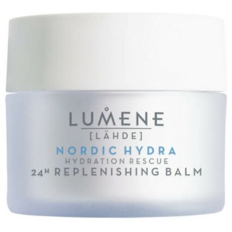 Lumene Lahde Nordic Hydra Hydration Rescue 24H Replenishing Balm Увлажняющий питательный бальзам 24 часа для лица, 50 мл