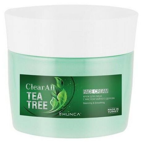Hunca ClearAll Tea Tree Face Cream Крем для лица с маслом чайного дерева, 40 мл
