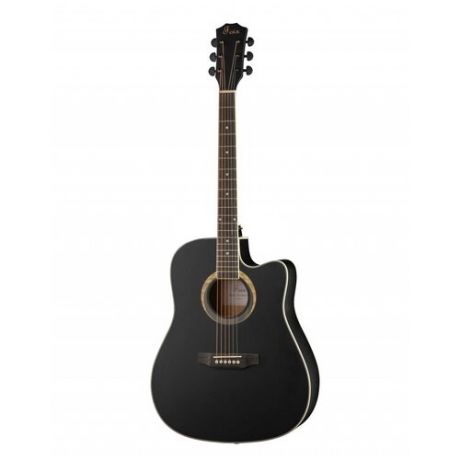 Акустическая гитара с вырезом Foix FFG-2041C черная