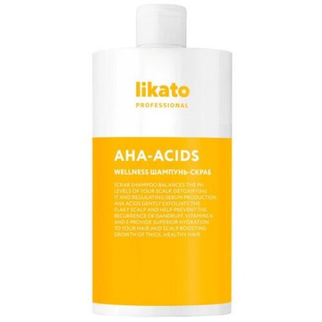 Likato Professional шампунь-скраб Wellness для глубокого очищения жирной кожи головы, 400 мл