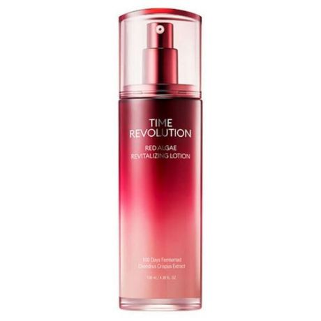 Missha Time Revolution Red Algae Revitalizing Lotion Интенсивный лифтинговый лосьон для лица, 130 мл