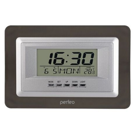 Perfeo Часы-будильник "Middle", PF-S2102 время, температура, дата