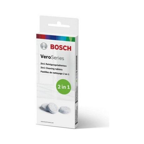 Средство для ухода за техникой Bosch 00312097 Таблетки для очистки от эфирных масел для кофемашин