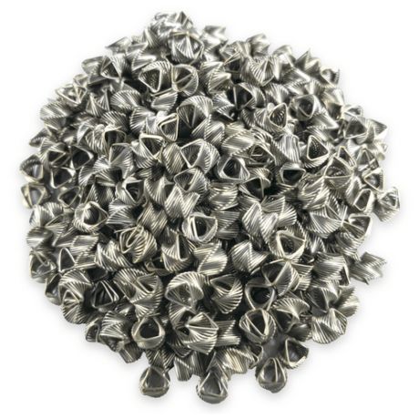 Спирально-призматическая насадка (СПН), нержавеющая сталь - 3х3 мм (ø 0,2 мм), 1 кг