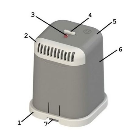 Воздухоочиститель "Супер- плюс- Озон" для холодильников, кладовок и ванных комнат