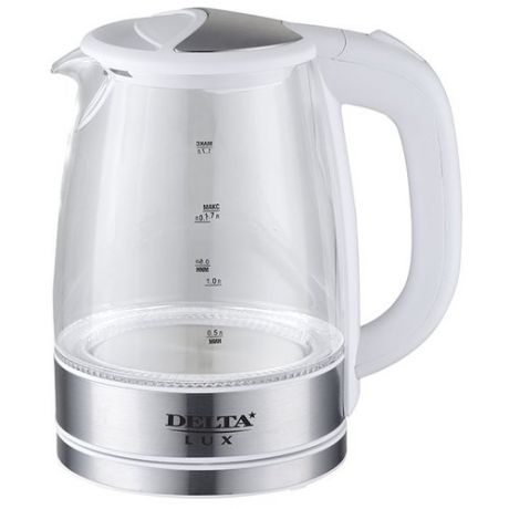 Чайник DELTA Lux DL-1204W белый
