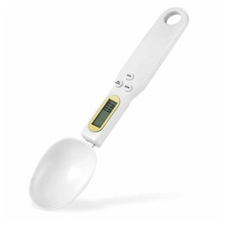 Электронная мерная ложка измерения граммов Digital spoon scale, белый