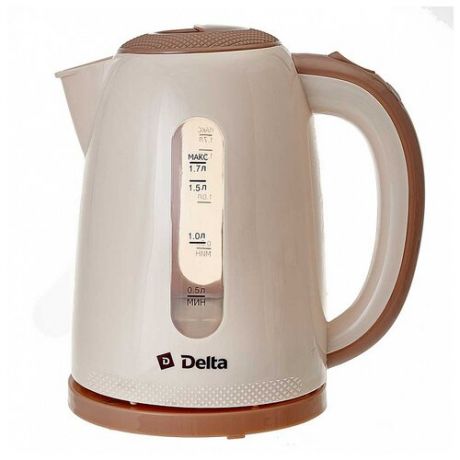 Чайник Delta DL-1106 1.7L Beige