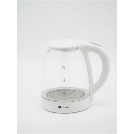 Электрический чайник 1-2.SALE / прозрачный чайник 1,7 л