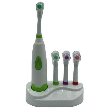 Электрическая зубная щетка / Зубная щетка / Электрическая зубная щётка 3 насадки / Головка с вибрацией
