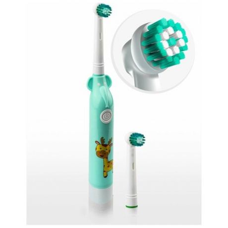Aiden-Dent Зубная щетка электрическая - зеленый утенок