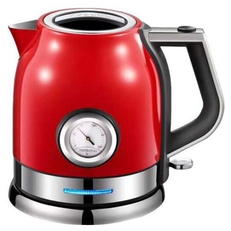 Чайник электрический с термометром Sonifer SF-2046, цвет - красный