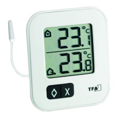 Термометр TFA 30.1043.04 EK зеленый