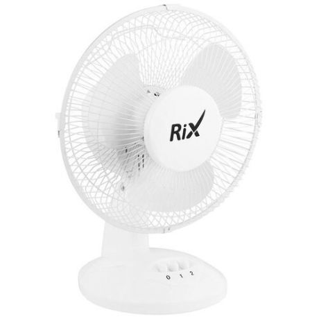 RIX Вентилятор бытовой настольный Rix RDF-2200W белый