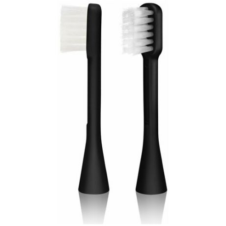 Насадка для электрической зубной щетки HAPICA Panda BRT-7Kp, черная, 2 шт