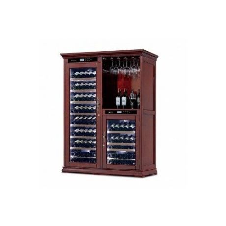 Двухзонный винный шкаф Meyvel MV154-WM2-BAR-C
