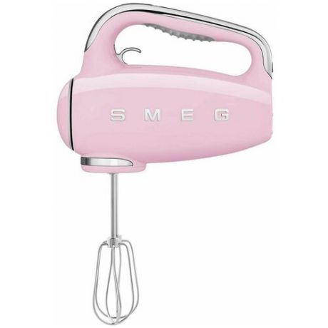 Миксер Smeg HMF01PKEU Ручной розовый