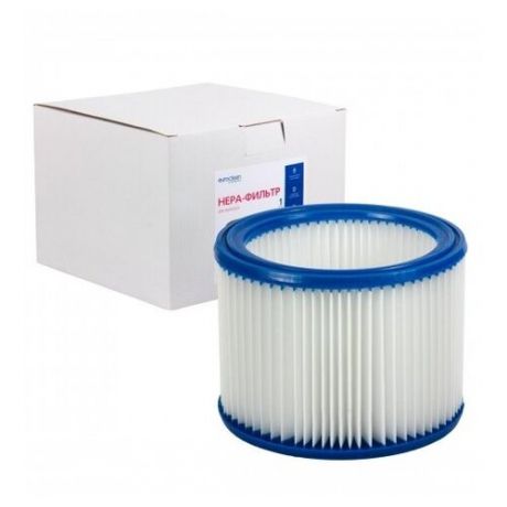 Фильтр для пылесоса Euroclean складчатый, многоразовый, моющийся, совместим с BOSCH (BGSM-15)