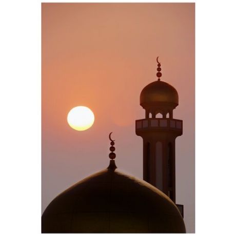 Интерьерная картина-обогреватель WarmART "Мечеть Имама Хусейна, Ирак" 100х60 см