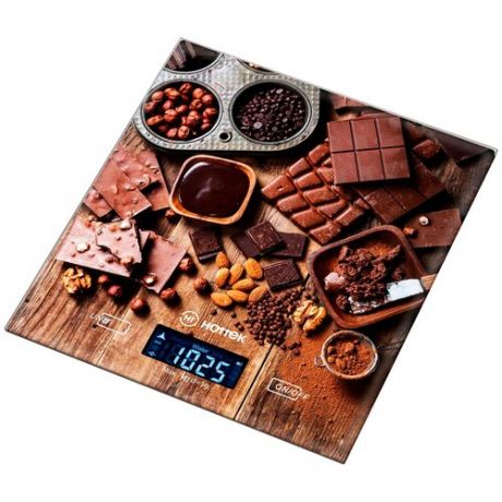 Весы кухонные "Шоколад" Hottek ht-962-026 18*20 см