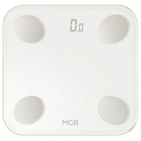 Весы электронные MGB Body fat scale Glass Edition WH